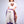 Purple girls knit cardigan with relaxed fit by Little Baddie, trendy boutique layering piece for tween girls aged 5 to 12 , back side
