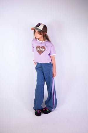 Slay Queen Wide Leg Pant Blue