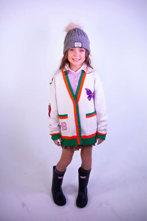 Alpha Haus Cardigan Green