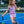 Purple girls knit tank and short with gold snap buttons by Little Baddie FullBody Front sport