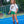 Girls cotton knit shorts in green by Little Baddie with premium textured finish, stylish boutique shorts for girls aged 5 to 12, girl playing tennis